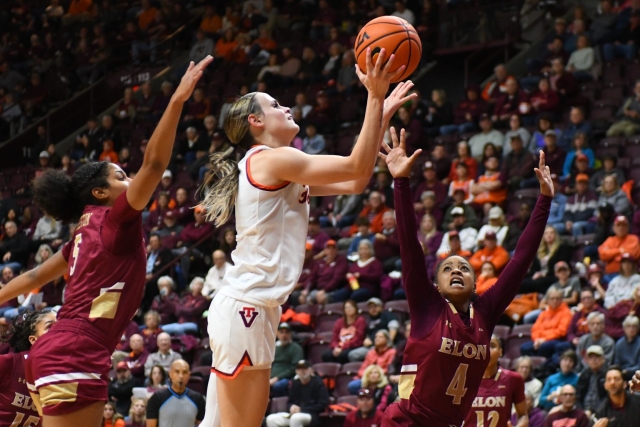 COLLEGE BASKETBALL: NOV 23 Women’s – Elon at Virginia Tech
