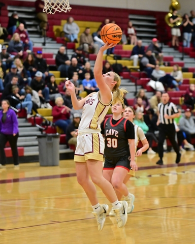 DSC_7194 Morgan Vest makes a layup.
