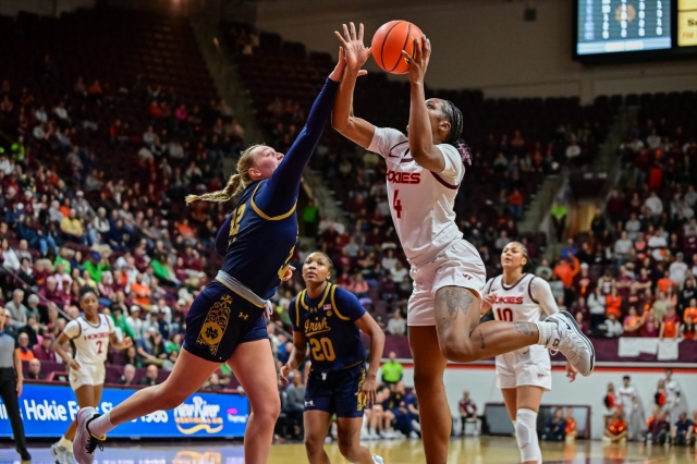 COLLEGE BASKETBALL: JAN 30 Women’s – Notre Dame at Virginia Tech